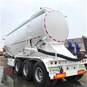 3 Axle 40CBM Cement Pneumatic Trailer