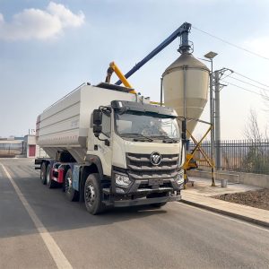 Bulk Feed Grain Trailer Hydraulic Auger for Sale