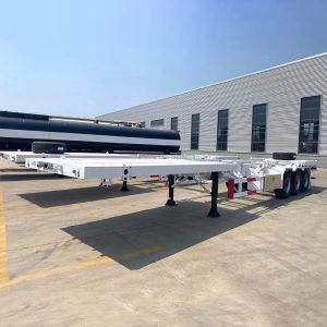 Skeleton Semi Trailer Chassis 20ft 40ft