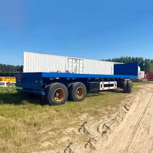 Drawbar Trailer Customizable Steel Semi-Trailer