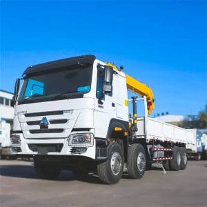 Howo 380hp Truck Mounted Crane for Construction & Logistics