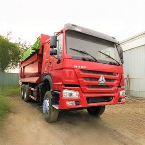 Tipper Truck Howo 375hp 6x4 10 Wheels Dump Truck