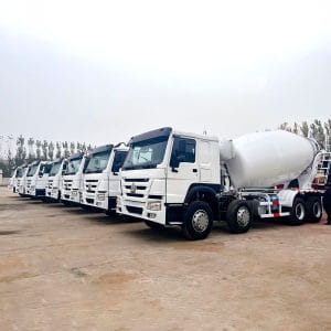 Howo Transporter Concrete Mixer Truck