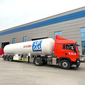 Tri-Axle LPG Gas Tanker Trailer