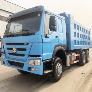 Used 6×4 371hp howo dump truck