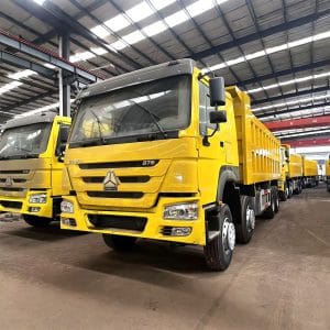 Dump Truck for Sale Sinotruk Howo 375 8x4
