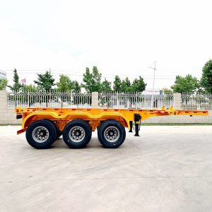 Tri Axle Container Skeleton Trailer for Sale
