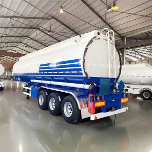 3 Axle Carbon Steel Liquid Tanker Trailer