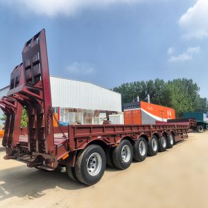 6 Axle 120ton Low Low Bed Trailer
