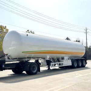 3 Axle Stainless Steel Tanker Trailer for Fuel & Chemicals
