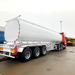 3 Axle Carbon Steel Diesel Tanker Trailer