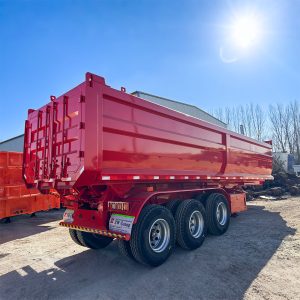 3 Axle U Type Dump Trailer