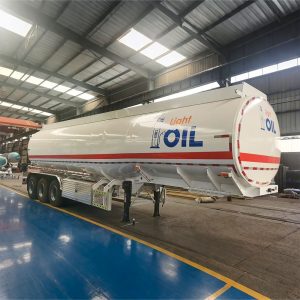 3 Axle Aluminum Light Oil Tanker Semi Trailer