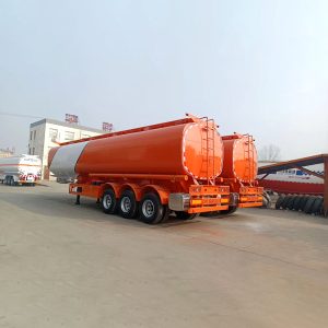 Carbon Steel Crude Oil Tanker Trailer