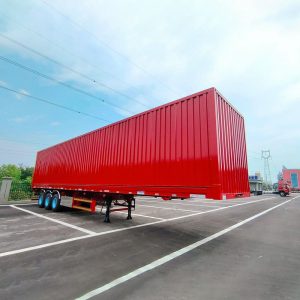 3 Axle Dry Van Box Trailer
