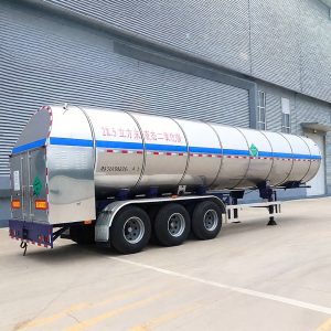 3-Axle Liquid CO₂ Tanker Semi-Trailer
