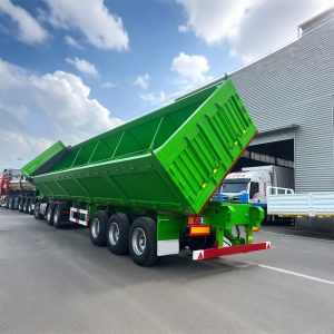 3 Axle Side Tipper Trailer | Heavy-Duty Dump Trailer