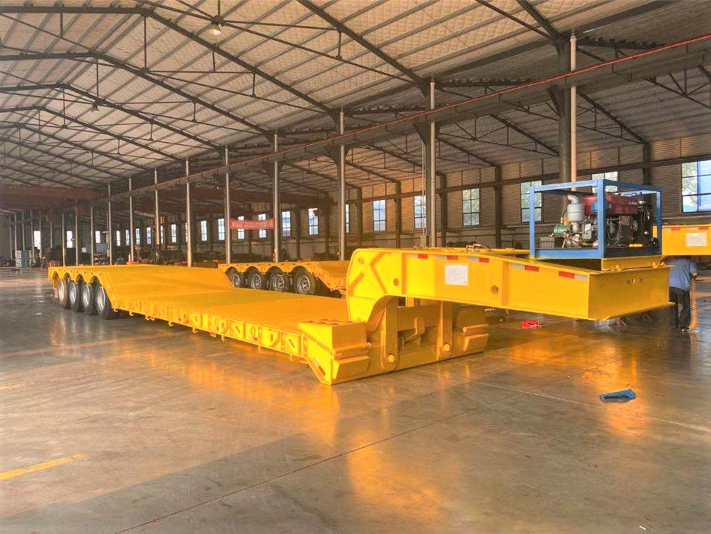 DE lowboy trailer (15)