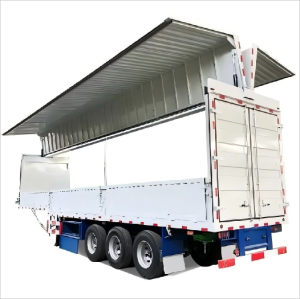50 Ton Enclosed Van Box Cargo Trailer