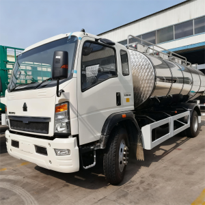 Howo Stainless Steel Tanker Truck