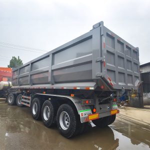 ZW Group 3-Axle Heavy-Duty Dump Semi-Trailer