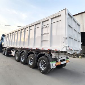 4-Axle Rear Dump Semi-Trailer