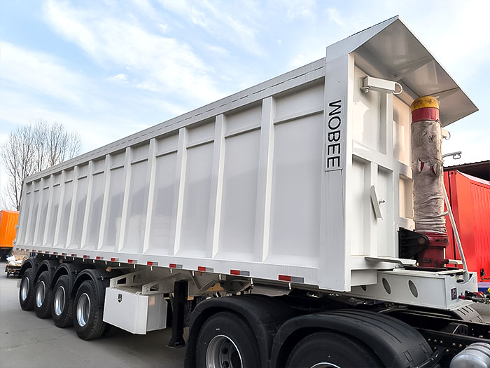4-Axle Rear Dump Semi-Trailer