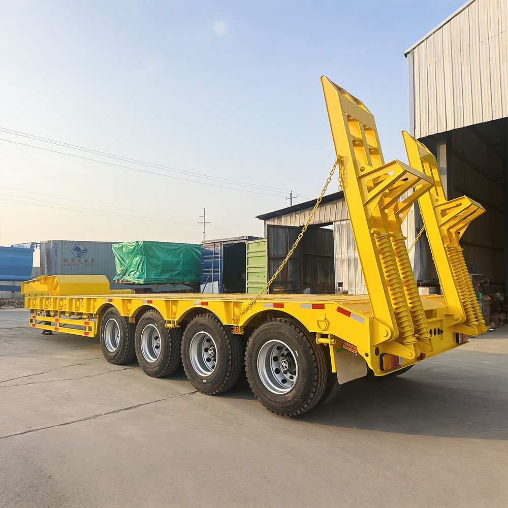 4 axle lowbed trailer