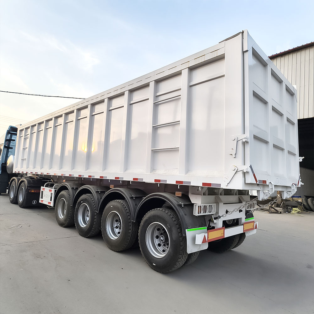 4-Axle Rear Dump Semi-Trailer