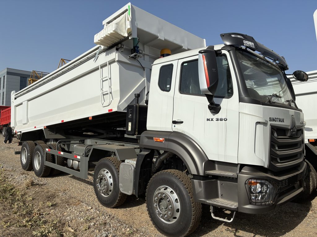 howo nx 380hp rhd dump truck