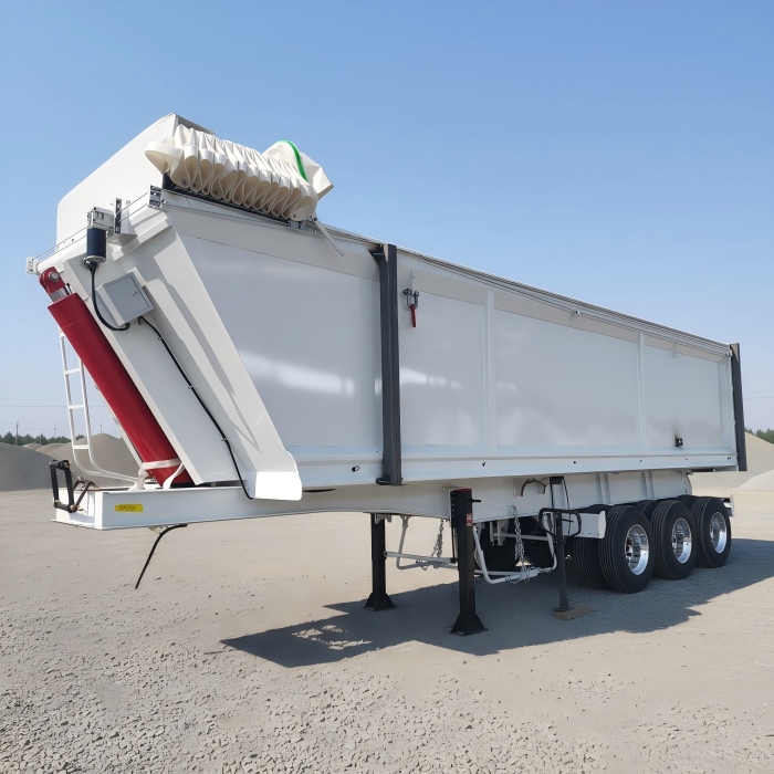 rear dump trailer