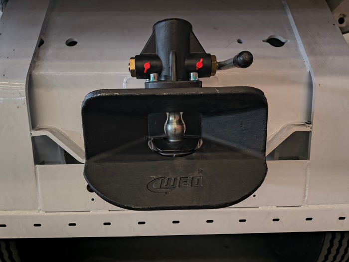 rear dump trailer for mining