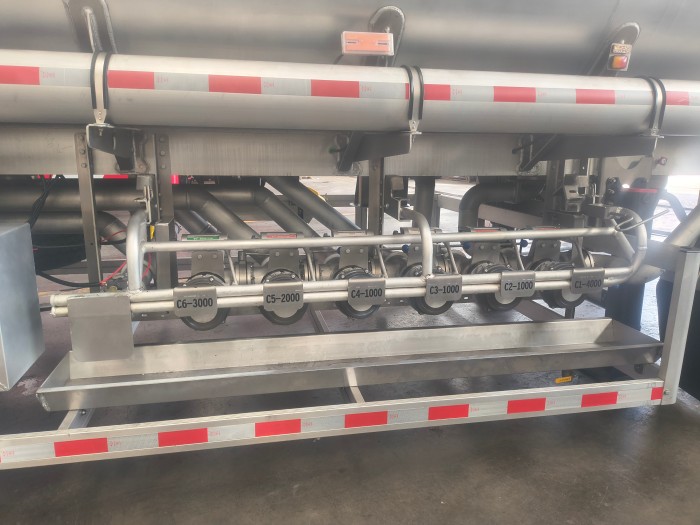 Aluminum Alloy Tanker Semi Trailer