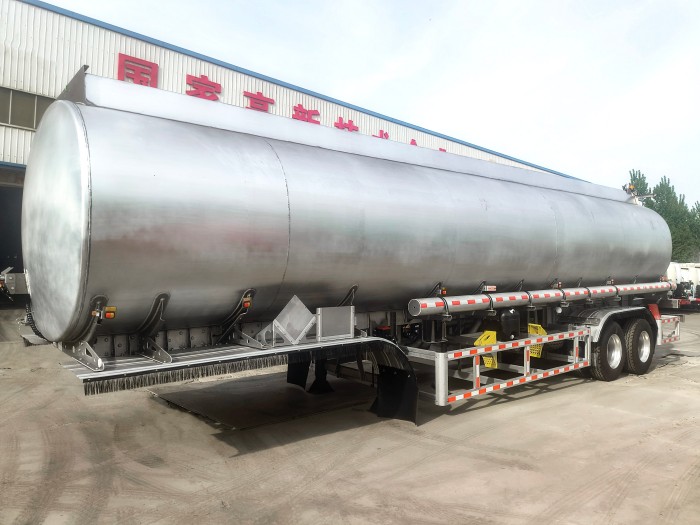 Aluminum Alloy Tanker Semi Trailer