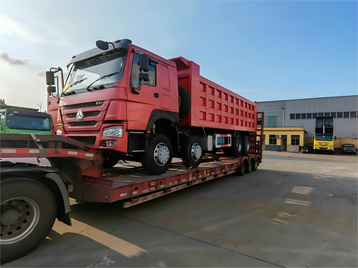 howo dump truck delivery