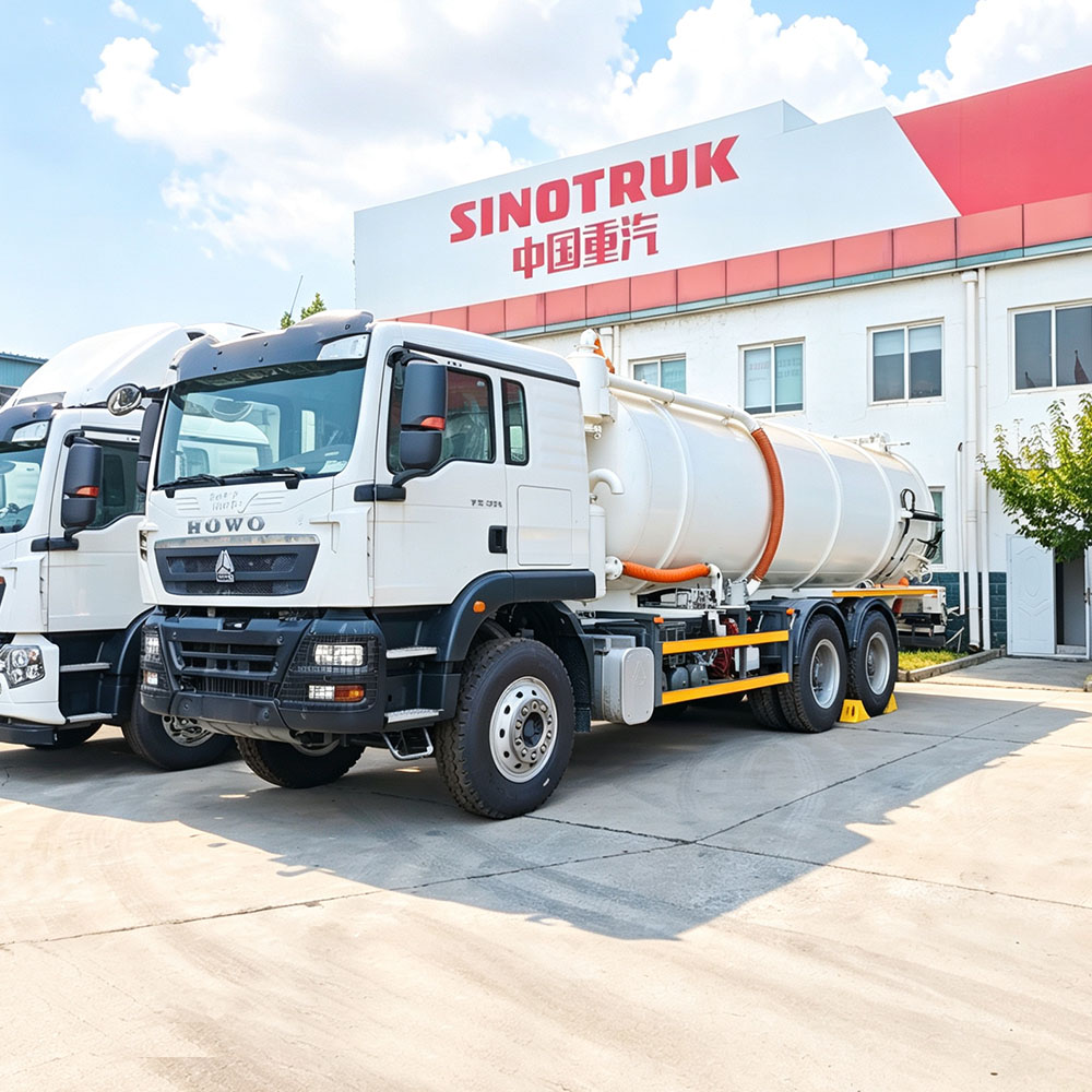 HOWO Vacuum Sewage Truck