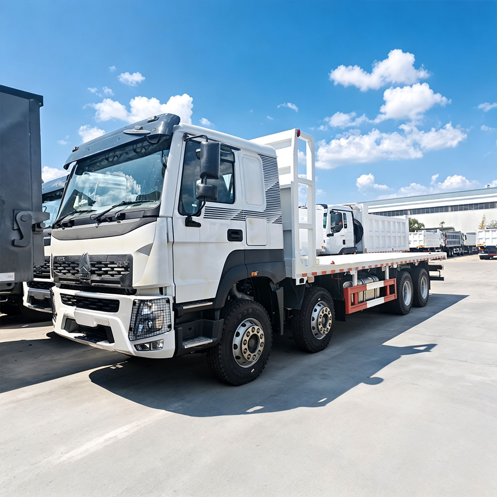 HOWO_8x4_Flatbed_Truck